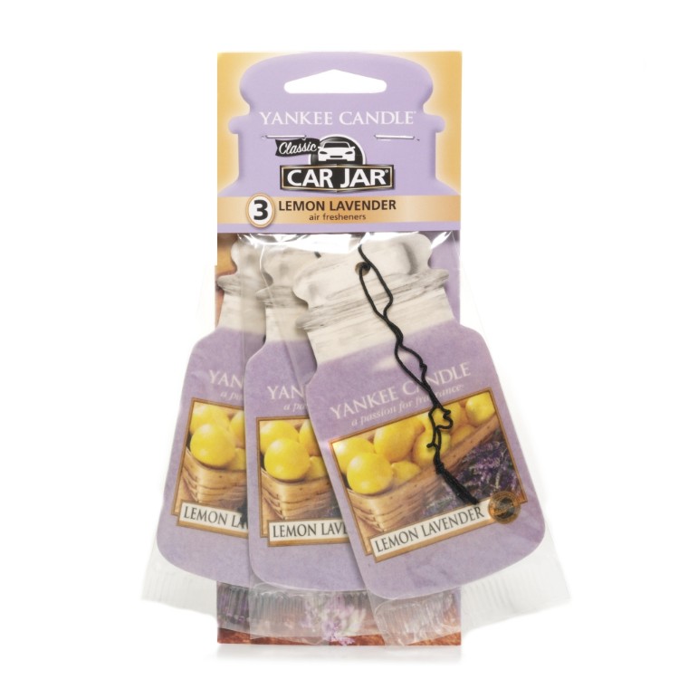 Image de Lemon Lavender Multi Pack Car Jars 3er Pack Karton