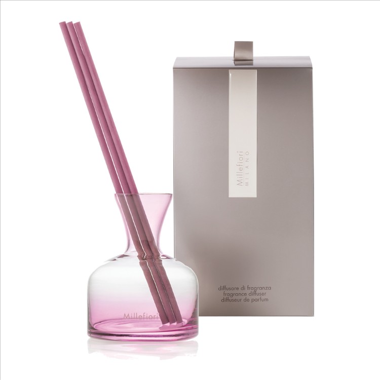 Immagine di Vase Fragrance Diffuser Pink Glass