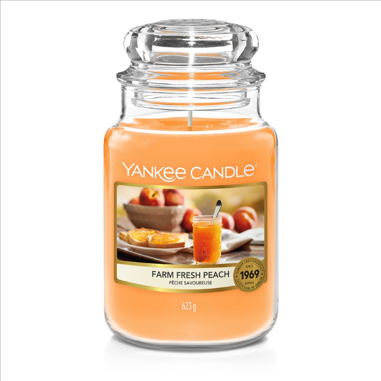 Image de Farm Fresh Peach large Jar (gross/grande)