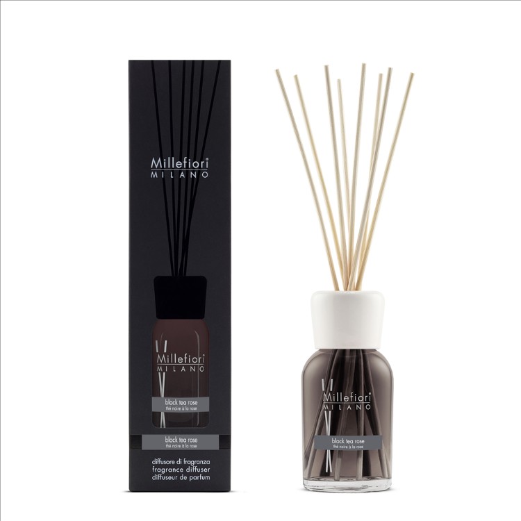 Immagine di Black Tea Rose Natural Stick Diffuser 250ml