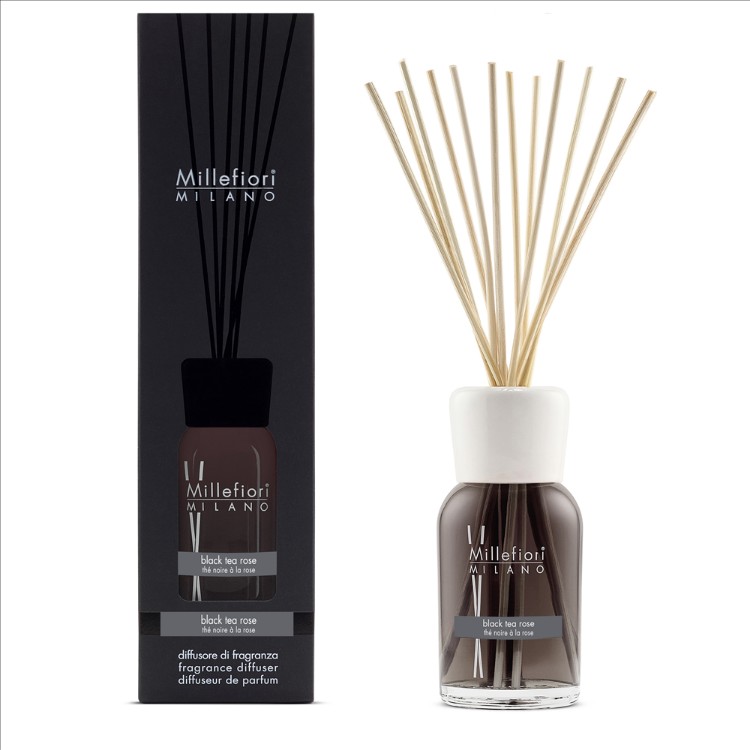 Immagine di Black Tea Rose Natural Stick Diffuser 500ml