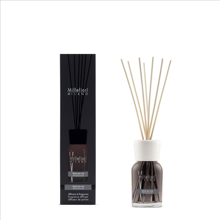 Image de Black Tea Rose Natural Stick Diffuser 100ml