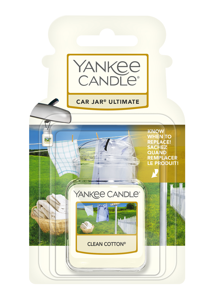 Clean Cotton Car Jar Ultimate Yankee Candle Offizielle site Schweiz
