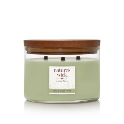 Visualizza i dettagli per Sage & White Pepper Large 3 Wick Tumbler Immagine di Sage & White Pepper Large 3 Wick Tumbler