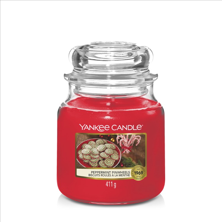 Immagine di Peppermint Pinwheels medium Jar (mittel)