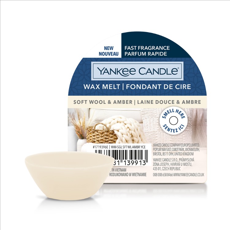 Bild von Soft Wool & Amber Signature Wax Melts