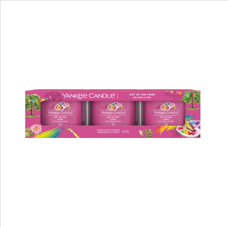 Image de Art in the Park Signature 3 Pack Filled Votive