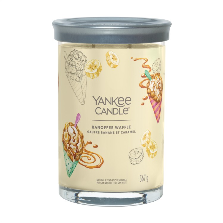 Banoffee Waffle Signature Large Tumbler  Yankee Candle Offizielle Website  Schweiz