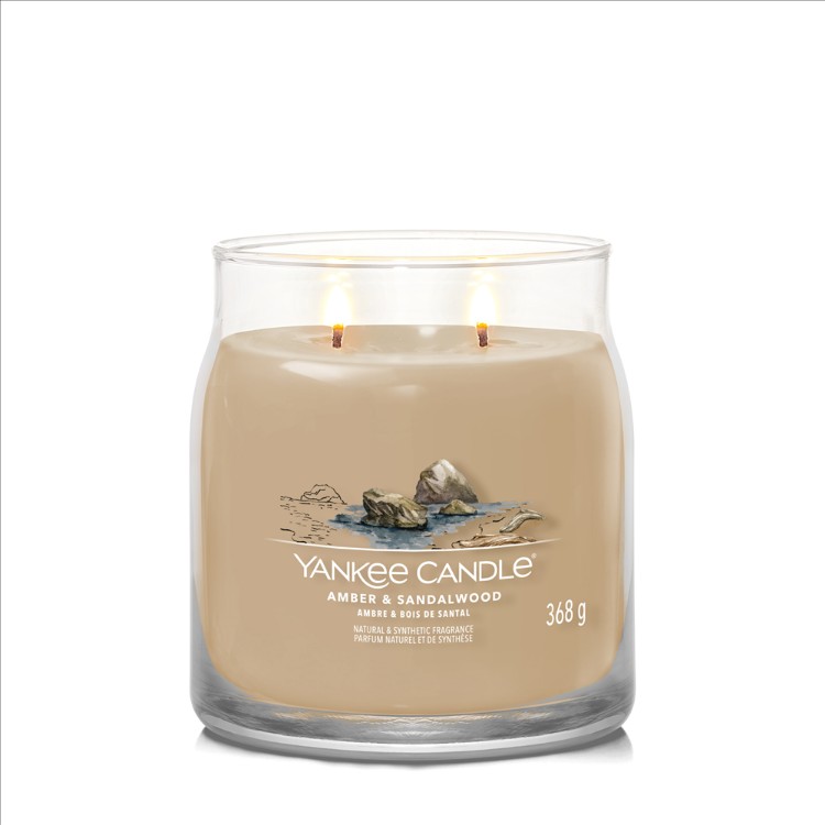 Bild von Amber & Sandalwood Signature Medium Jar