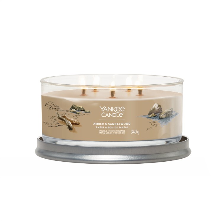 Immagine di Amber & Sandalwood Signature 5 Wick Tumbler