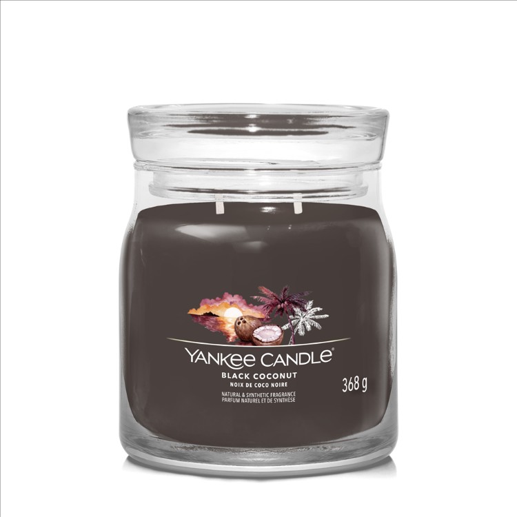 Immagine di Black Coconut Signature Medium Jar