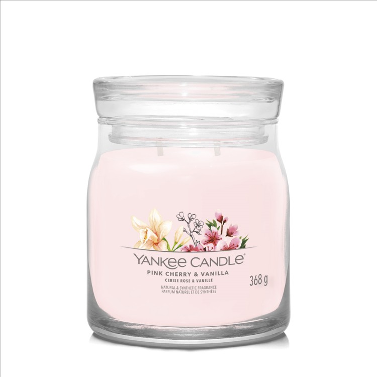 Image de Pink Cherry & Vanilla Signature Medium Jar