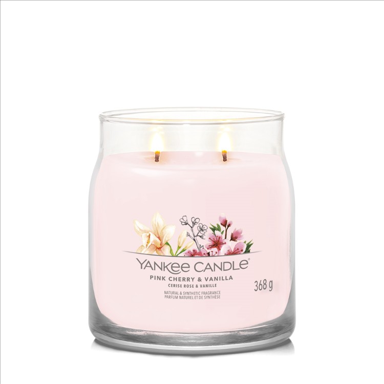 Image de Pink Cherry & Vanilla Signature Medium Jar