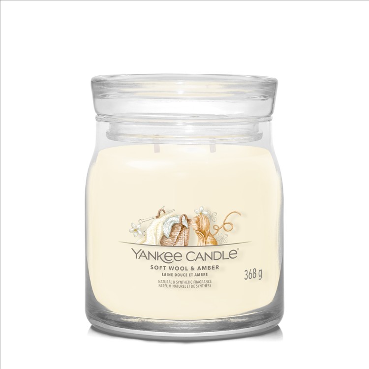 Immagine di Soft Wool & Amber Signature Medium Jar