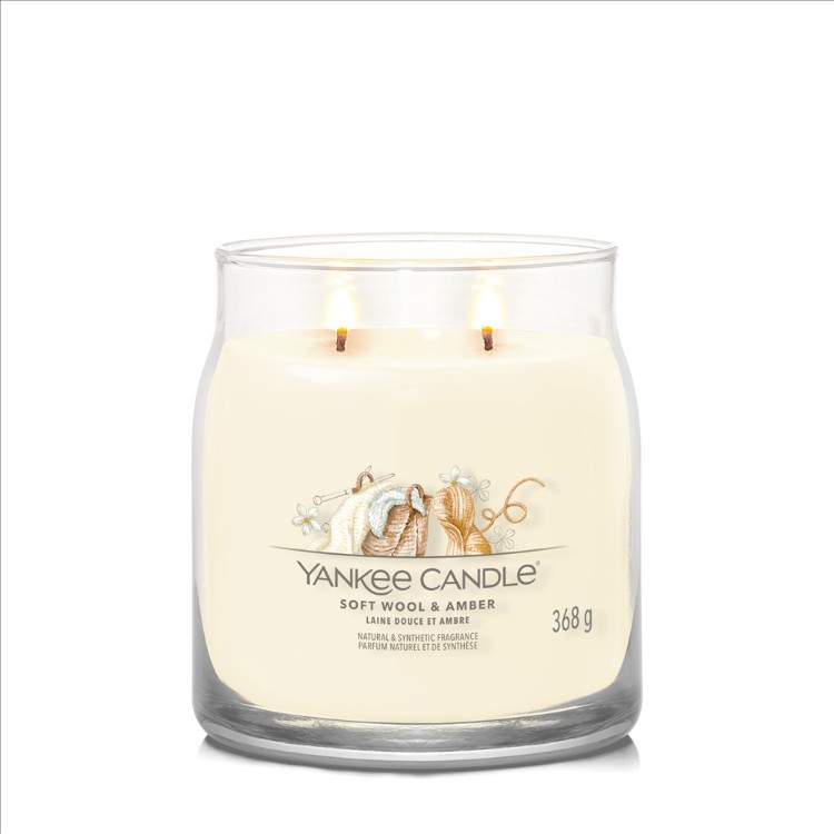 Image de Soft Wool & Amber Signature Medium Jar