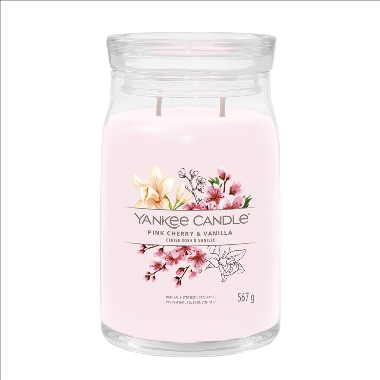 Bild von Pink Cherry & Vanilla Signature Large Jar