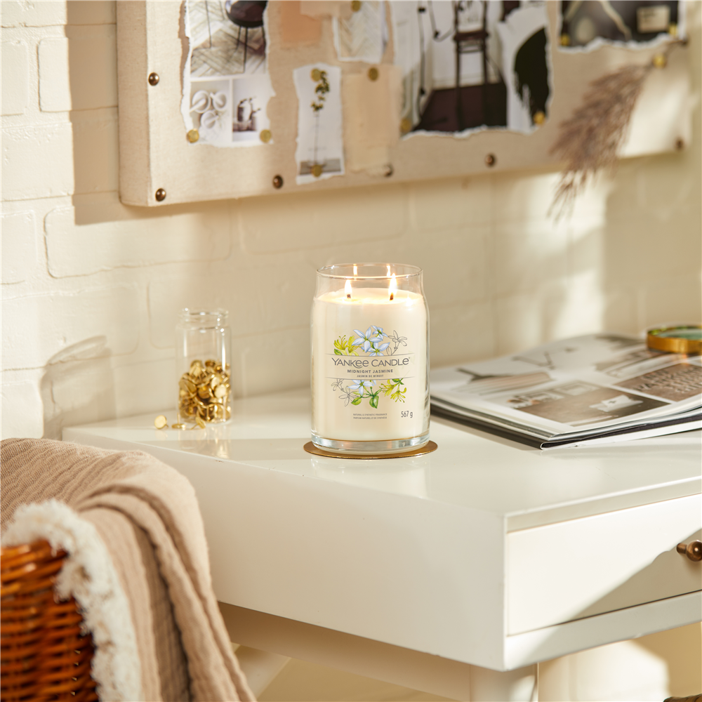 Midnight Jasmine Signature Large Jar Yankee Candle Offizielle site