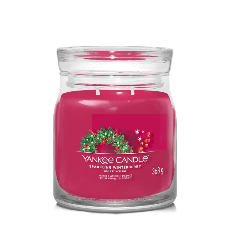 Immagine di Sparkling Winterberry Signature Medium Jar