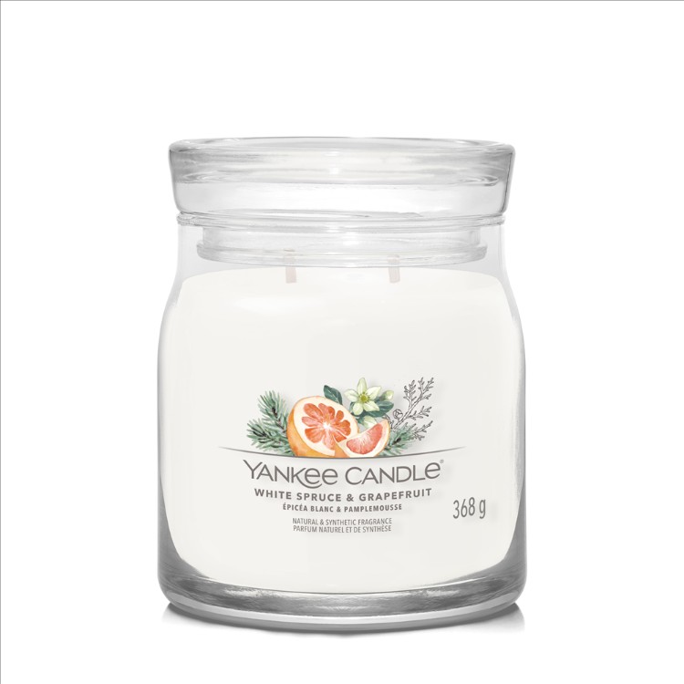 Immagine di White Spruce & Grapefruit Signature Medium Jar