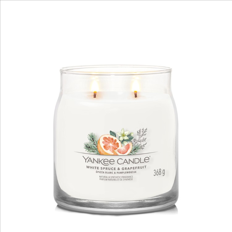 Immagine di White Spruce & Grapefruit Signature Medium Jar