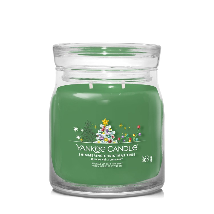 Bild von Shimmering Christmas Tree Signature Medium Jar