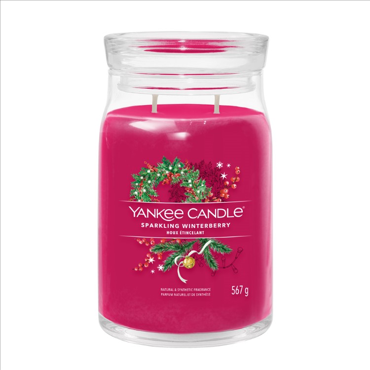 Image de Sparkling Winterberry Signature Large Jar