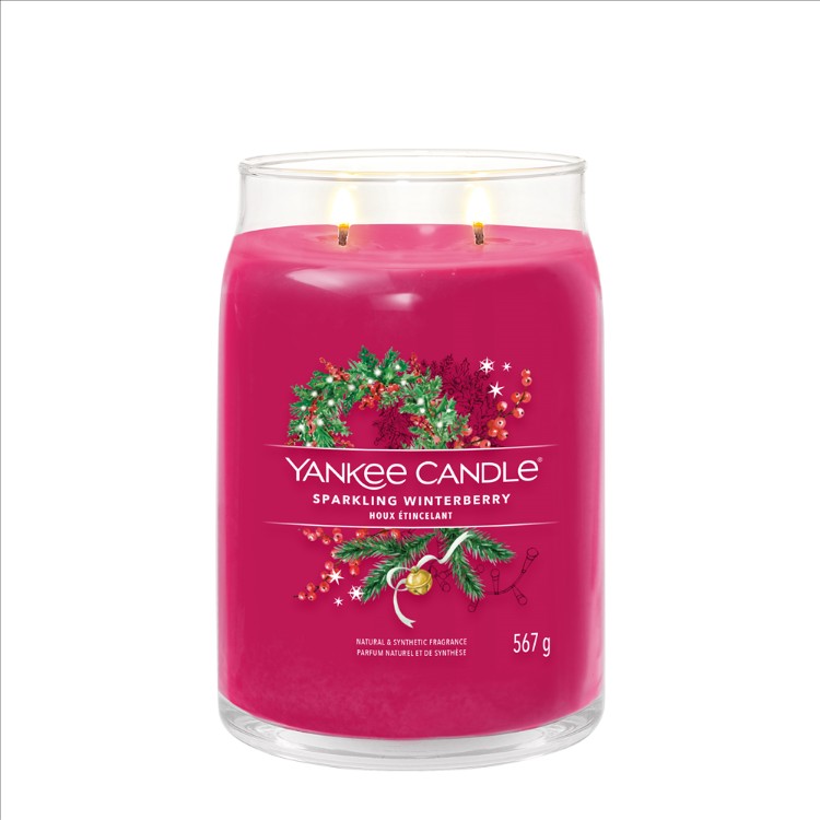 Image de Sparkling Winterberry Signature Large Jar