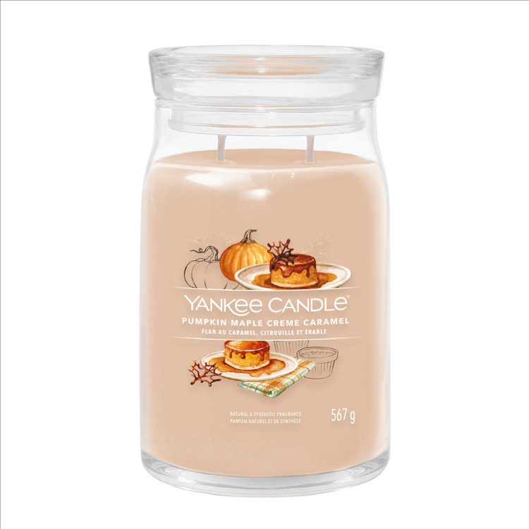 Image de Pumpkin Maple Crème Caramel Signature Large Jar
