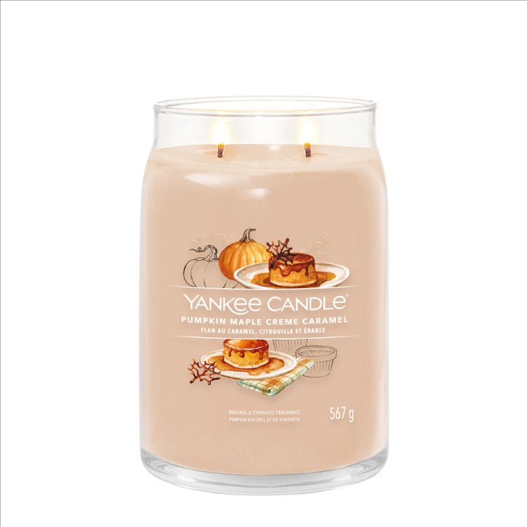 Immagine di Pumpkin Maple Crème Caramel Signature Large Jar