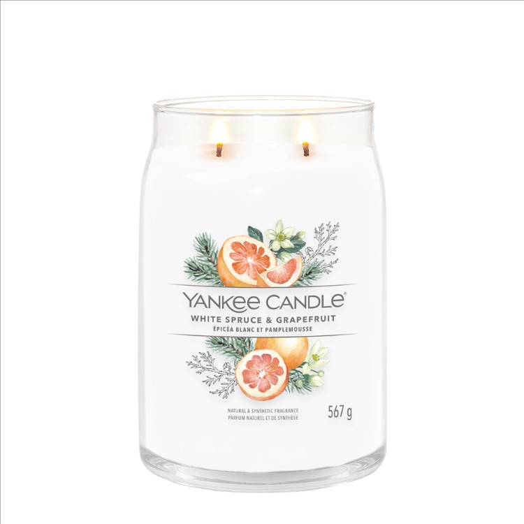 Immagine di White Spruce & Grapefruit Signature Large Jar