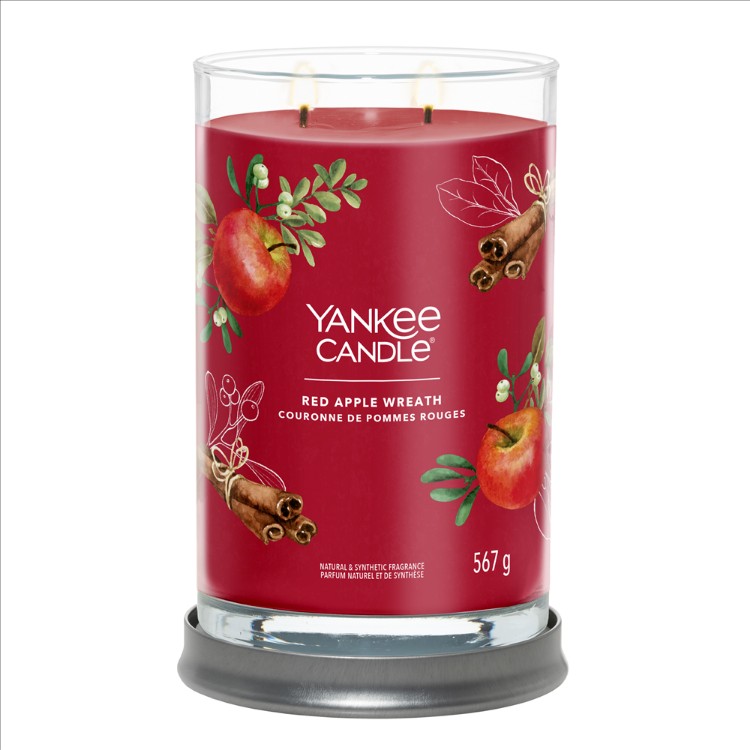 Bild von Red Apple Wreath Signature Large Tumbler