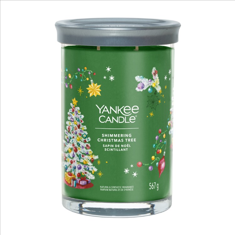 Image de Shimmering Christmas Tree Signature Large Tumbler