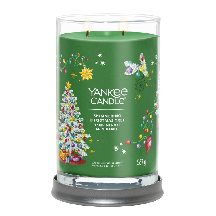 Image de Shimmering Christmas Tree Signature Large Tumbler