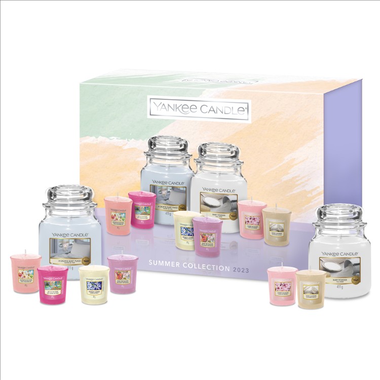 Immagine di Wow Gift Set Yankee Candle 2 med Jars 6 Votives