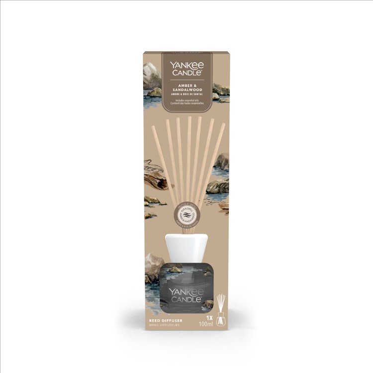 Bild von Amber & Sandalwood Signature Reed Diffuser 100ml