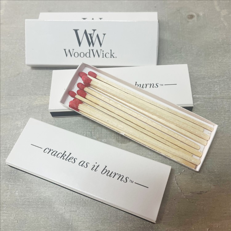 Image de Matches Woodwick 11 pc. 105 x 35 x 10 mm