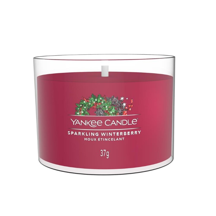 Image de Sparkling Winterberry Signature Filled Votive