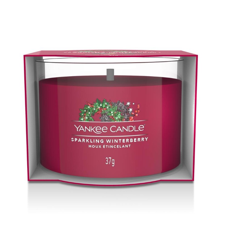 Image de Sparkling Winterberry Signature Filled Votive