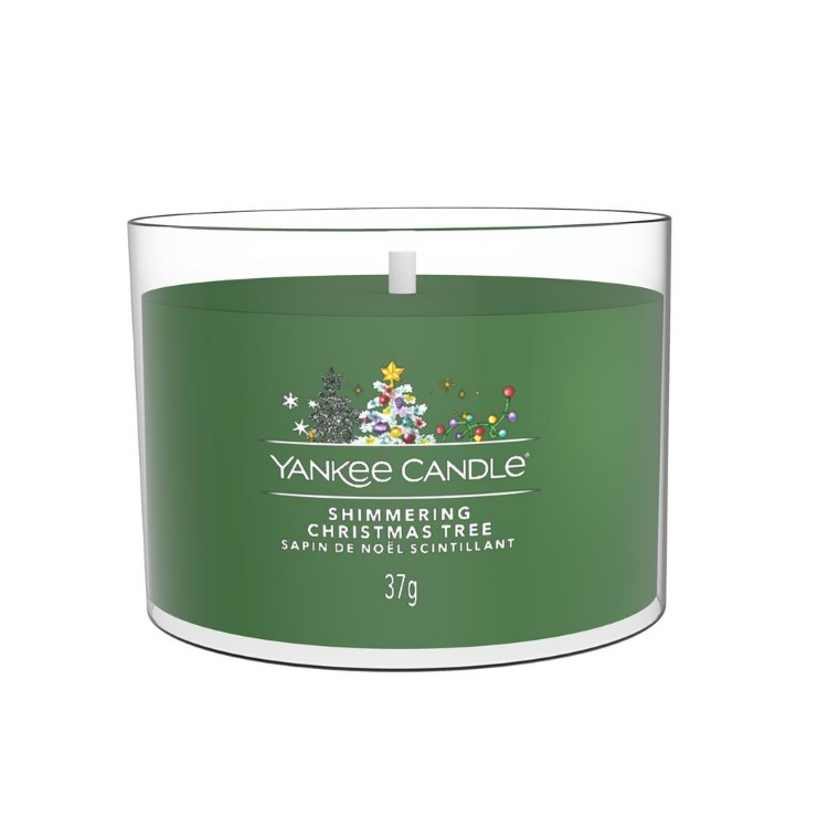 Image de Shimmering Christmas Tree Signature Filled Votive