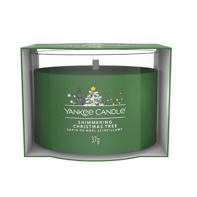 Image de Shimmering Christmas Tree Signature Filled Votive
