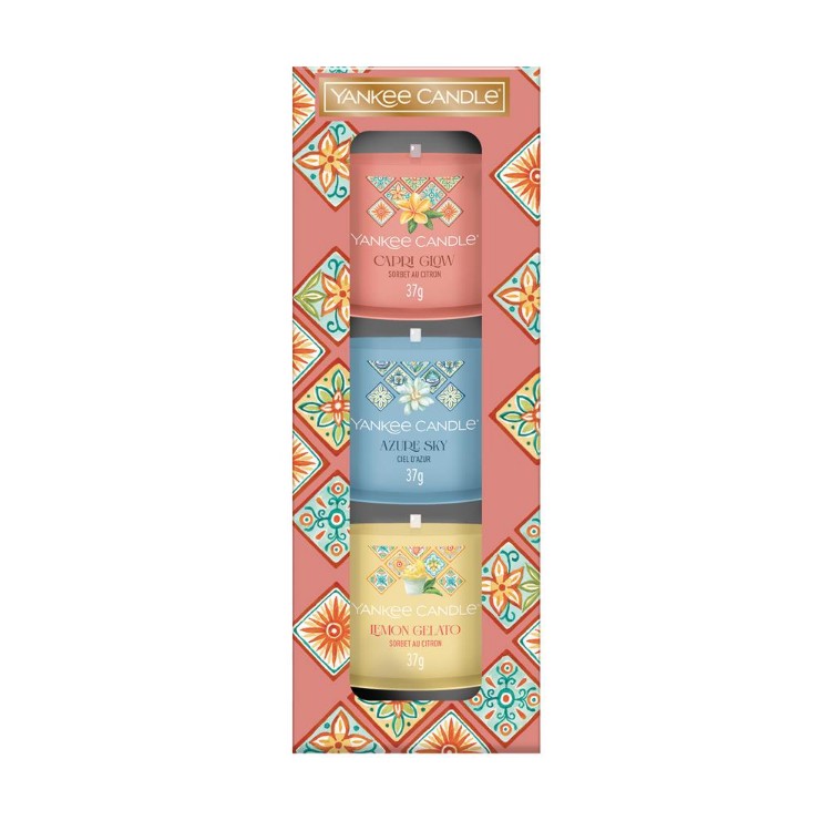 Bild von Hello Italy 3 Filled Votive Gift Set