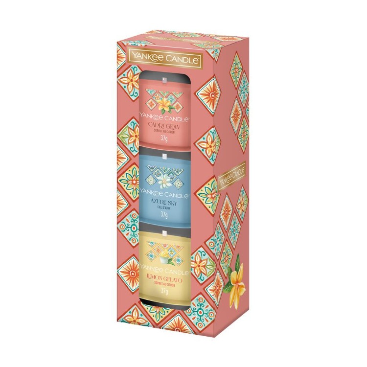 Bild von Hello Italy 3 Filled Votive Gift Set