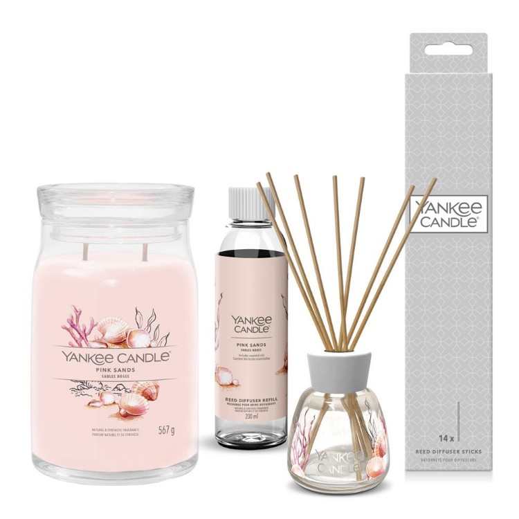 Bild von Pink Sands Signature Diffuser & Candle Set