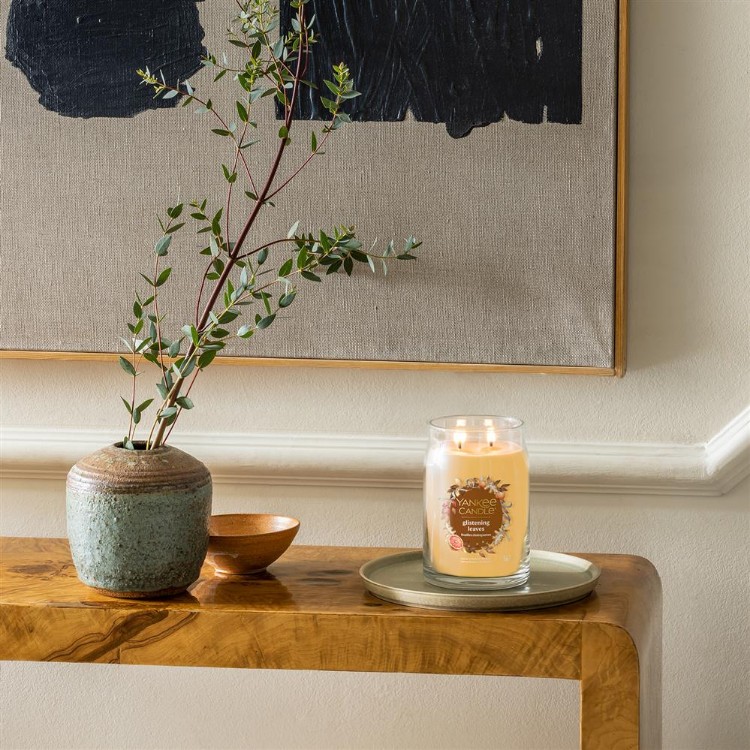 Immagine di Glistening Leaves Signature Large Jar