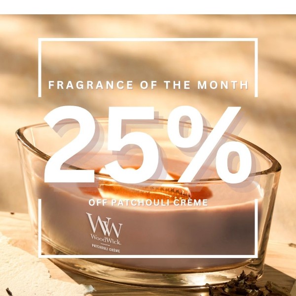 Bild für Kategorie Duft des Monats WoodWick