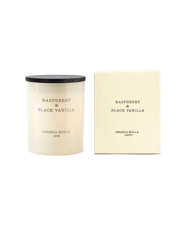 Image de Raspberry & Black Vanilla Premium Candle 230g