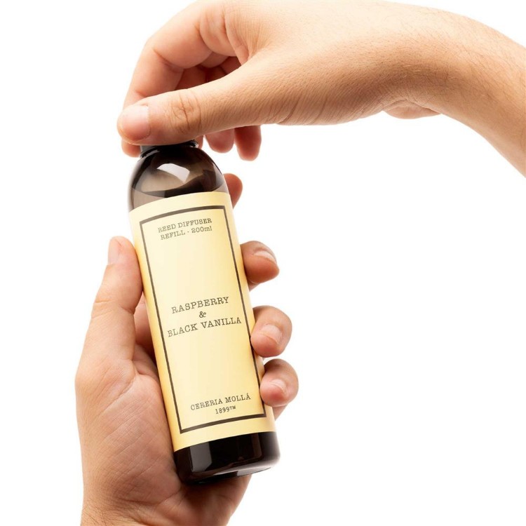 Bild von Raspberry & Black Vanilla Premium Reed Diffuser Refill 200ml