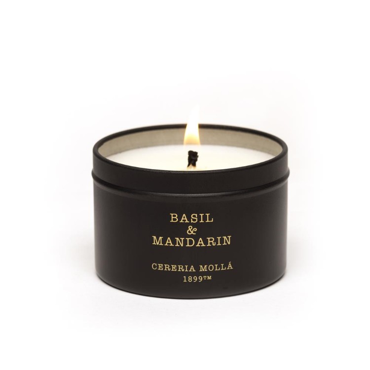 Bild von Basil & Mandarin Travel Tin Candle 90g