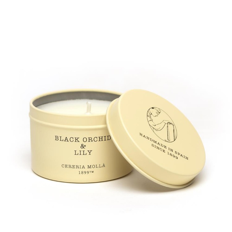 Image de Black Orchid & Lily Travel Tin Candle 90g