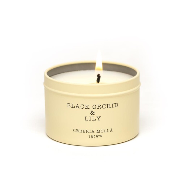Image de Black Orchid & Lily Travel Tin Candle 90g